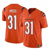 Men & Women & Youth Cincinnati Bengals #31 Zack Moss Orange 2024 F.U.S.E. Vapor Untouchable Limited Stitched Jersey,baseball caps,new era cap wholesale,wholesale hats